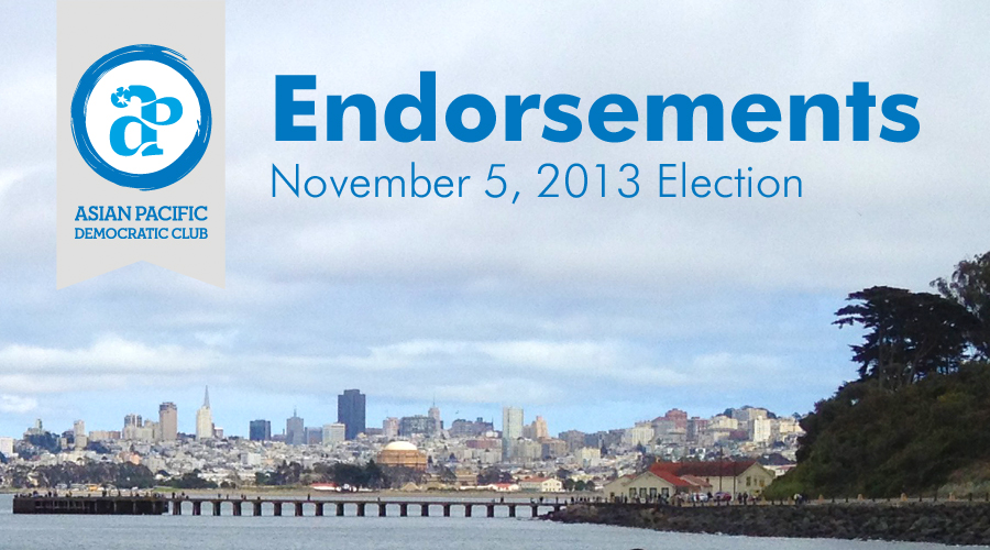 Nov 5, 2013 Election Endorsements