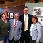 Left to right: Zoe Dunning, Mayor Edwin M. Lee﻿, Supervisor Mark Farrell﻿, and Mary Jung.