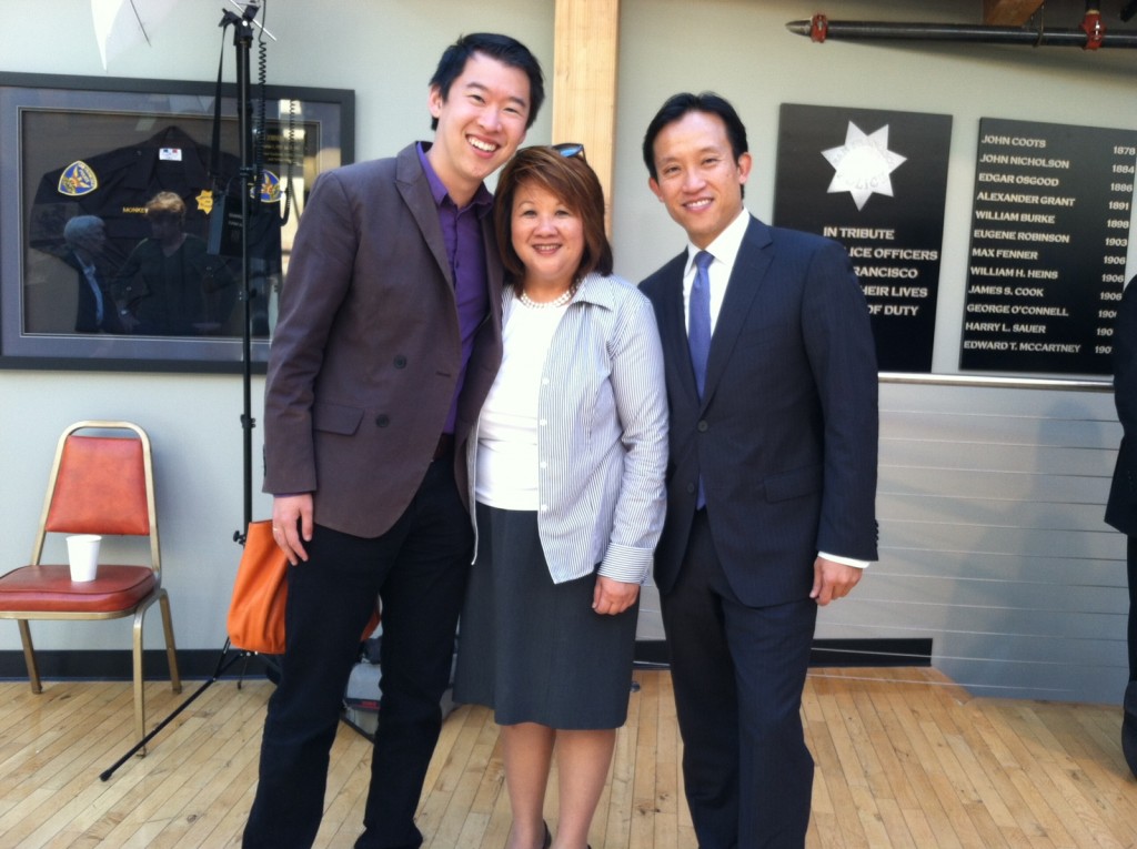 Left to right: Jay Cheng, Mary Jung, David Chiu