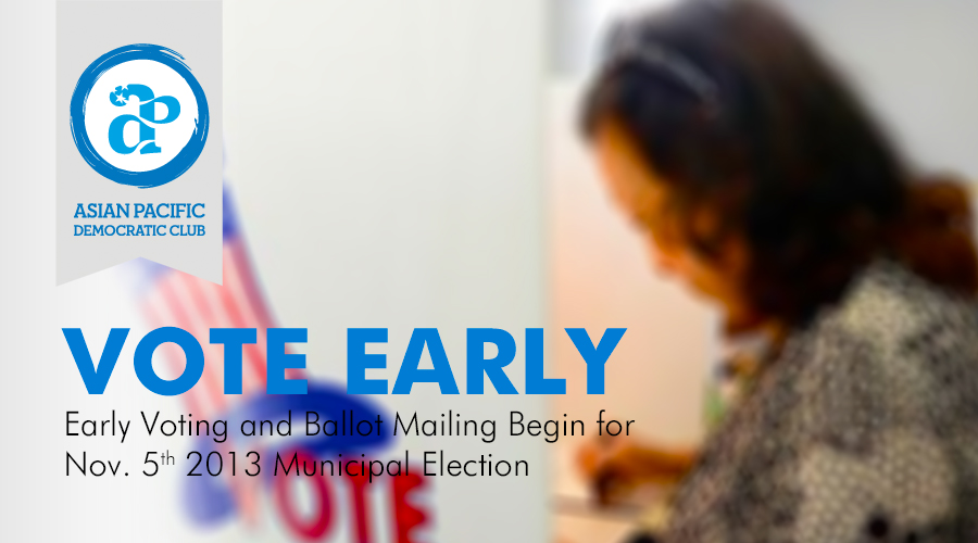 Early Voting and Ballot Mailing Begin Today for the November 5 Municipal Election