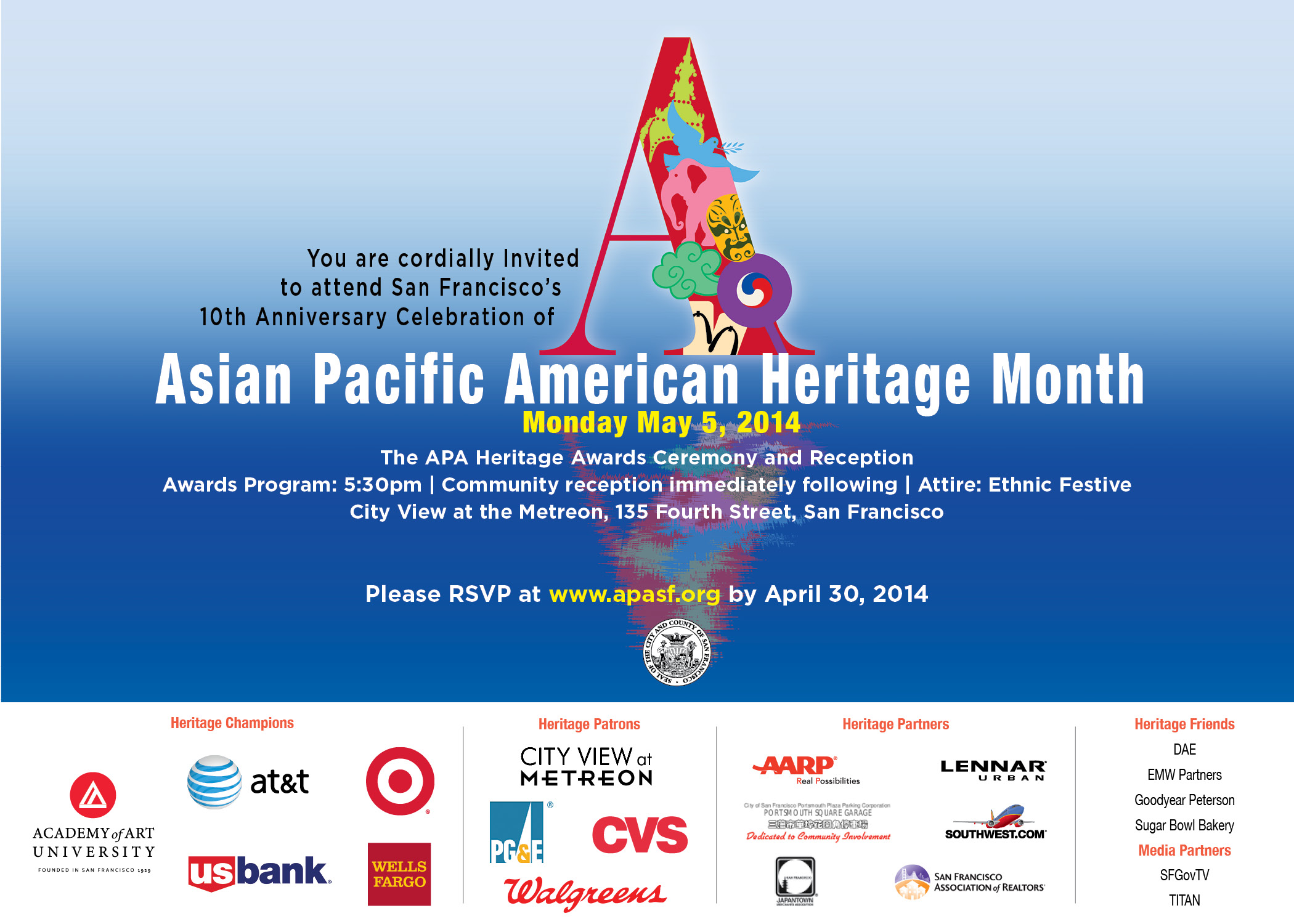 5/5 Asian Pacific American Heritage Month Celebration
