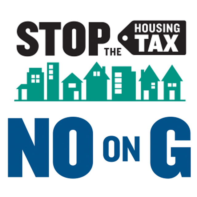 No - Prop G - Up to 24% surtax on residential property transfers