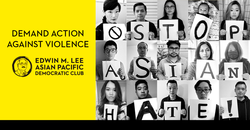 Demand Action Against Violence Stop Asian Hate