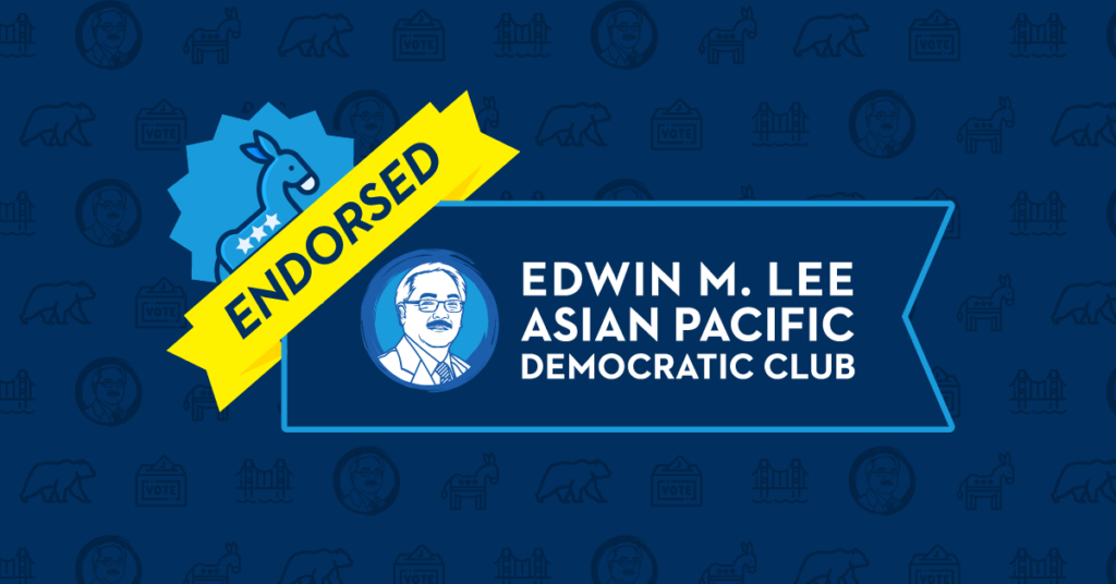 Ed Lee Dems Endorsements