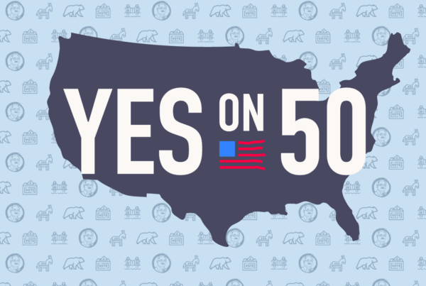 Join the Ed Lee Dems in voting YES on Prop 50 this November to protect fair maps and defend democracy.
