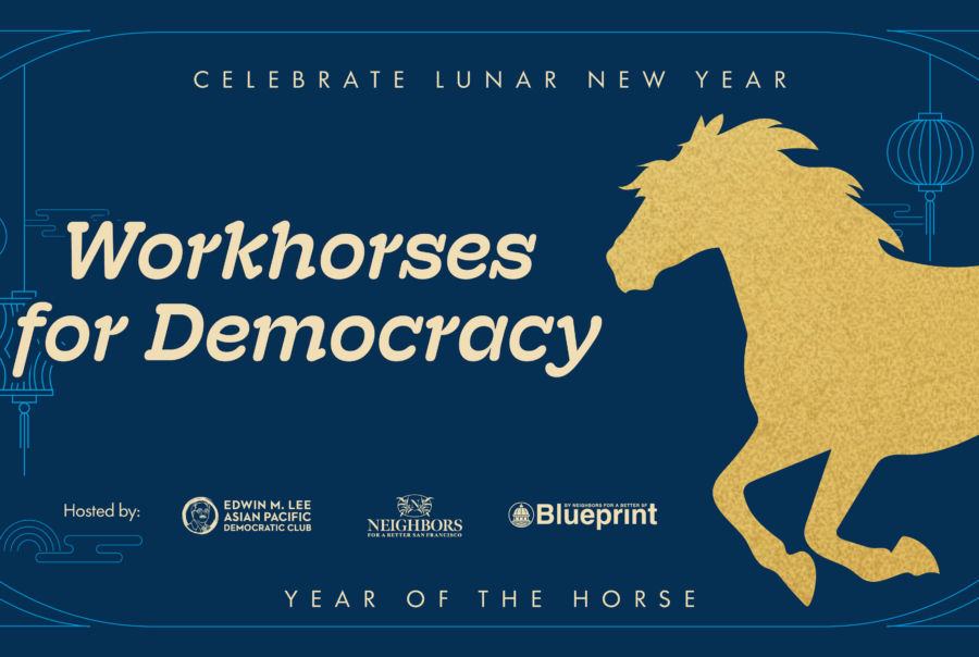 Workhorses for Democracy: CA DEM Lunar New Year Party!