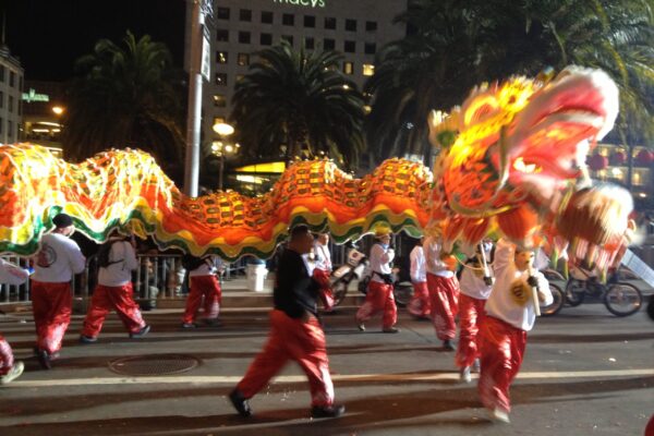 Chinese New Year Parade in San Francisco Chinese New Year Parade in San Francisco
