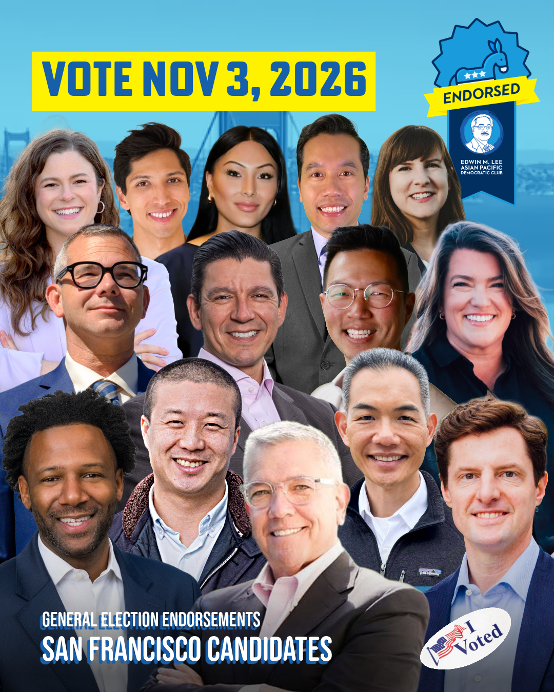 ELDC November 3, 2026 ELECTION ENDORSED